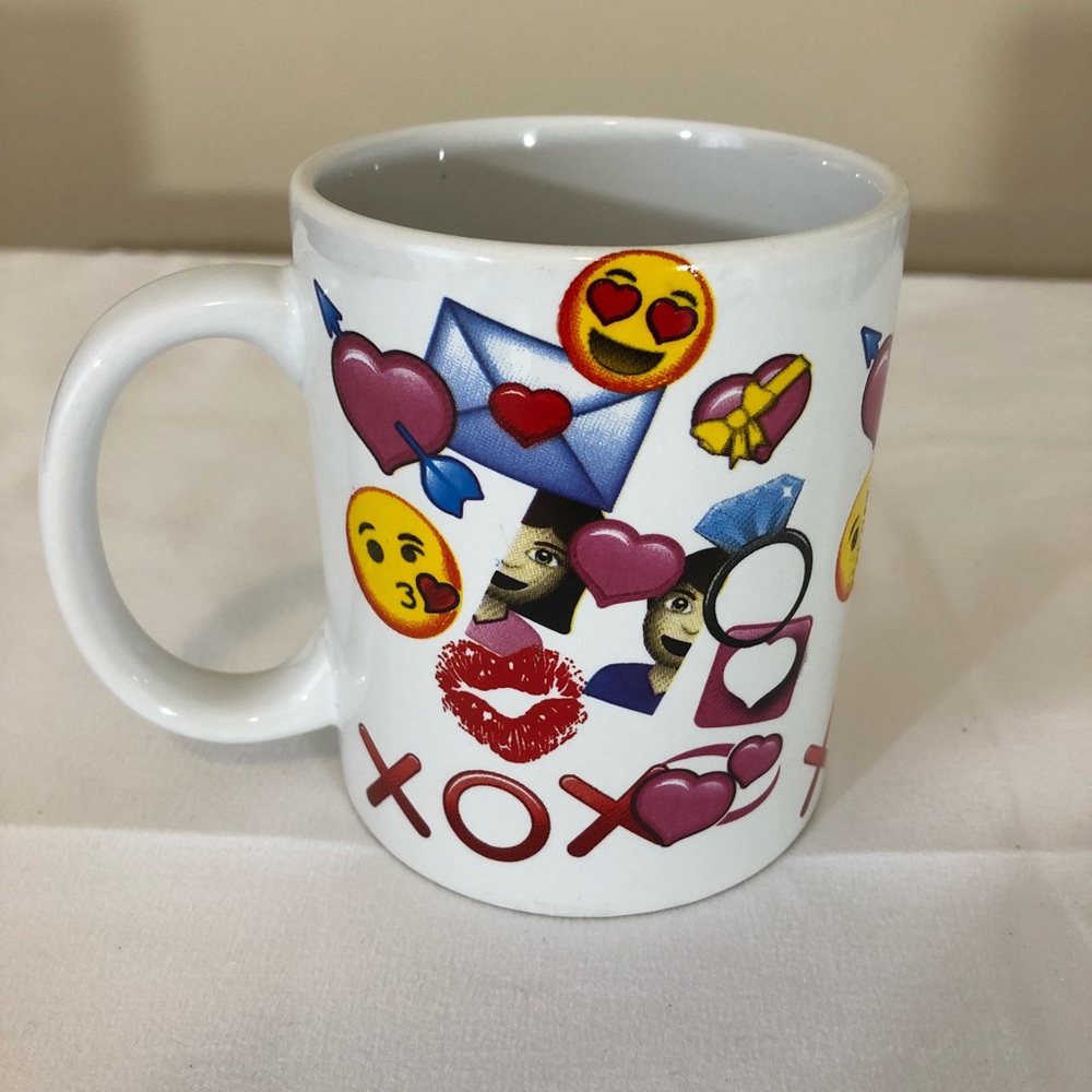 Emoji coffee cup/mug